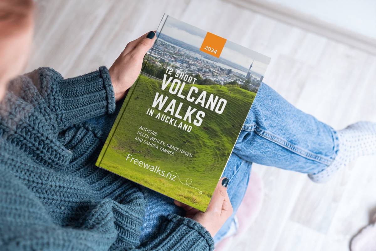 12 Short Volcano Walks in Auckland - EBook PDF - Freewalks.nz