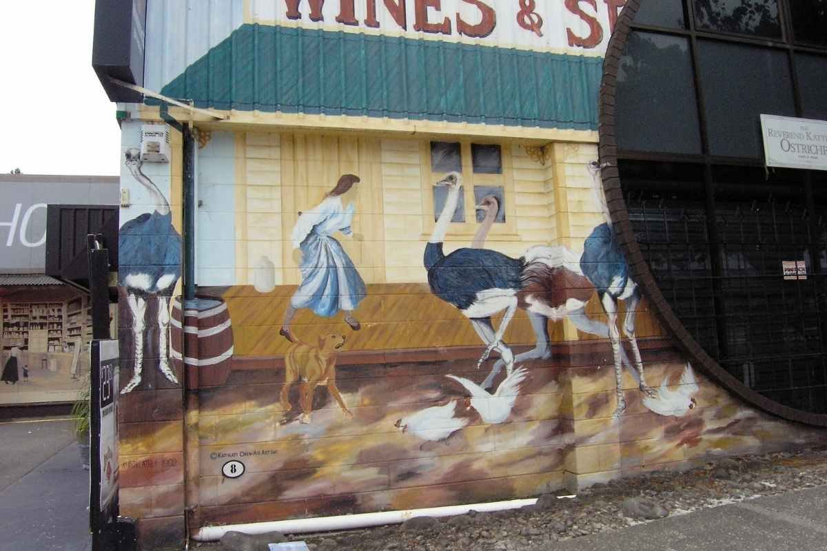 Katikati town Murals Walk