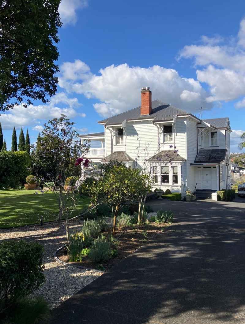 Older two storied home on Victoria Avenue