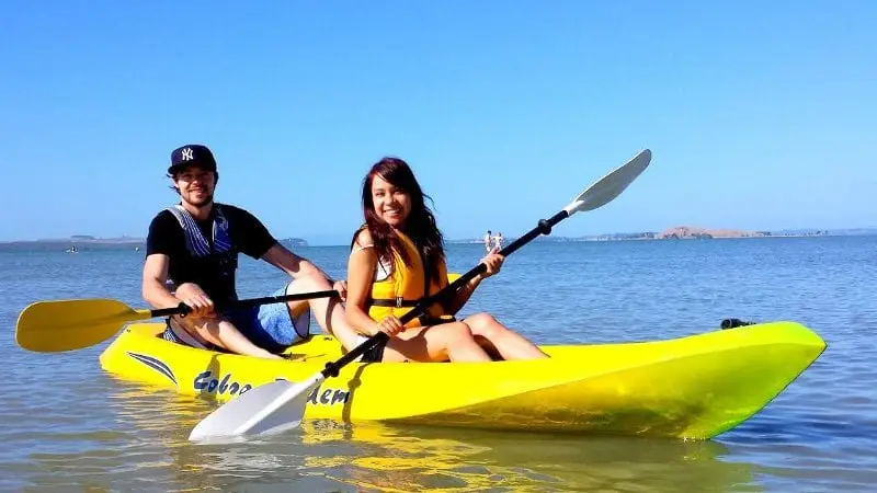1 Hour Double Kayak Hire: Auckland Sea Kayaks