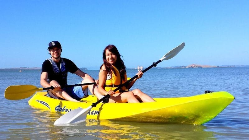 1 Hour Double Kayak Hire: Auckland Sea Kayaks
